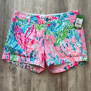 NWT Lilly Pulitzer Let’s Cha Cha Holy Grail Callahan shorts size 4
